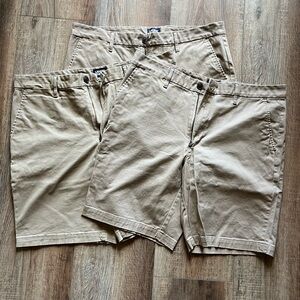 Men's Lands End Khaki Shorts